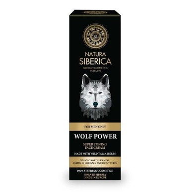 Crema Facial Tonificante El Poder del Lobo- Natura Sibérica