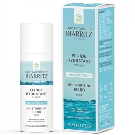 Fluido Facial Hidratante Hydra Protect + Biarritz