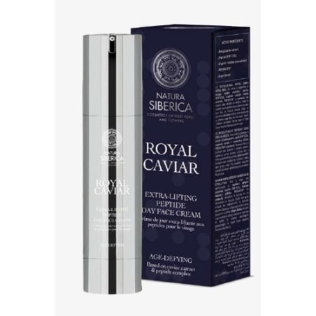 Crema de día Extralifting con Péptidos Royal Caviar de Natura Siberica