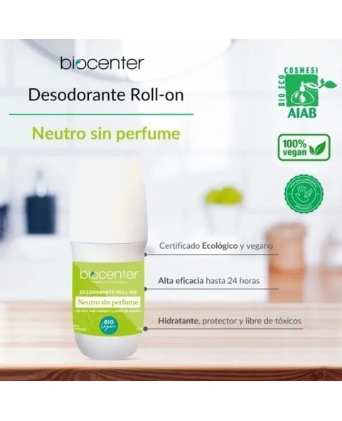 Desodorante Ecológico Roll On de Biocenter