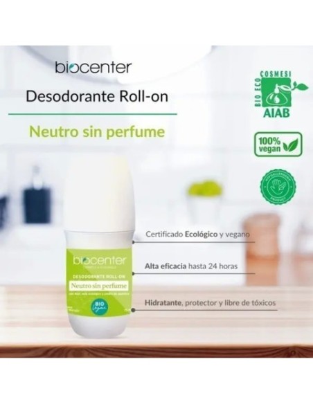 Desodorante Ecológico Roll On de Biocenter